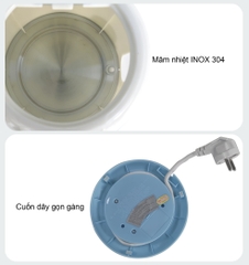 Ấm siêu tốc GL-0017M 1.7 lít