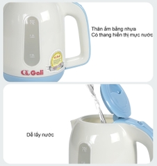 Ấm siêu tốc GL-0017M 1.7 lít