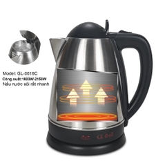 Ấm siêu tốc 0018C - 1.8 Lít - Bảo hành 2 năm