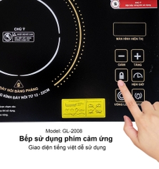 Bếp Điện Quang 2008 - Công suất 2000W - Bảo hành 1 năm