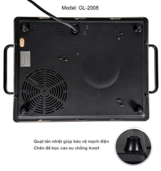 Bếp Điện Quang 2008 - Công suất 2000W - Bảo hành 1 năm
