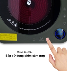 Bếp điện quang 2024 - Công suất 2000W - Bảo hành 1 năm
