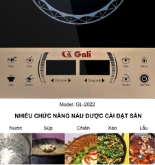 Bếp điện từ 2022 - Công suất 2000W - Bảo hành 1 năm