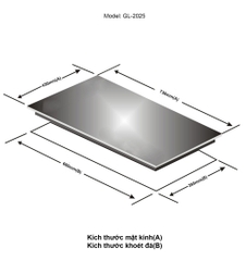 Bếp từ đôi 2025 - Công suất 3600W - Bảo hành 1 năm