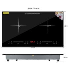 Bếp từ và quang 2026 - Công suất 3600W - Bảo hành 1 năm