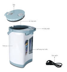 Bình thủy điện 5050A - 5 Lít - Bảo hành 2 năm