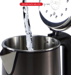 Ấm siêu tốc giữ ấm 18A5 - 1.8 Lít - Bảo hành 2 năm