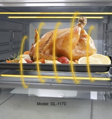 Lò nướng điện 1170 - 70 Lít - Bảo hành 1 năm