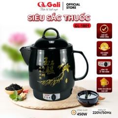 Siêu sắc thuốc 1801 Shiny Black - 3.3L - Bảo hành 2 năm