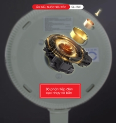 Ấm siêu tốc 18A1 - 1.8 Lít - Bảo Hành 2 năm