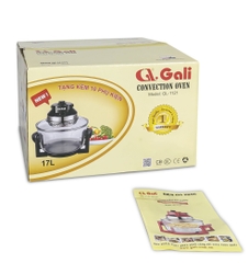 Lò nướng thủy tinh 1121 - 17 lít - Bảo hành 1 năm
