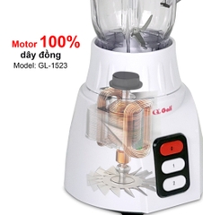 Máy xay sinh tố 1523 - 1 Lít - Bảo hành 1 năm