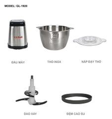 Máy xay thịt 1920 - 2 Lít - Bảo hành 1 năm