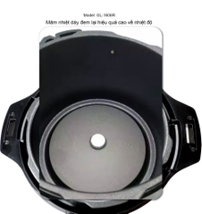 Nồi áp suất 1606R - 6 Lít  - Bảo hành 2 năm