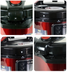 Nồi áp suất 1606R - 6 Lít  - Bảo hành 2 năm