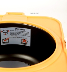 Nồi cơm điện 1712P - 1.2 Lít - Bảo hành 2 năm