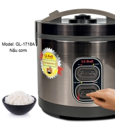 Nồi nấu cơm nấu cháo GL-1718A 1.8 lít