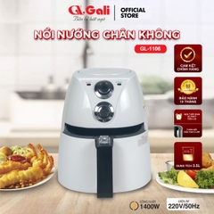 Nồi chiên không dầu 1106 - 3.5 Lít - Bảo hành 1 năm