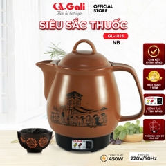 Siêu sắc thuốc 1815 NB - 4 Lít - Bảo hành 2 năm