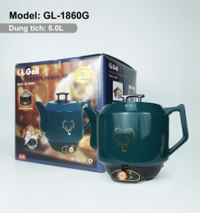 Ấm sắc thuốc đa năng 1860G - 6 Lít - Bảo hành 2 năm