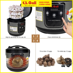 Nồi làm tỏi đen đa năng Gali GL-1999, lòng nồi tráng men chống dính dễ dàng vệ sinh. Bảo hành 12 tháng.