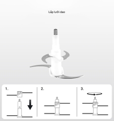 Máy xay thịt 1920P - 2 Lít - Bảo hành 2 năm