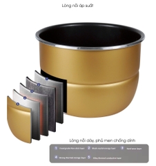 Lòng nồi áp suất 1606K - 6 Lít