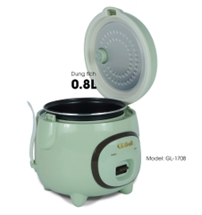 Nồi cơm điện 1708 - 0.8 Lít - Bảo hành 2 năm