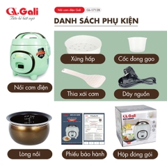 Nồi cơm điện 1708 - 0.8 Lít - Bảo hành 2 năm