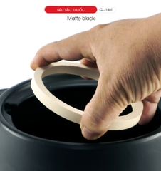 Siêu sắc thuốc 1801 Matte Black - 3.3L - Bảo hành 2 năm