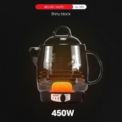 Siêu sắc thuốc 1801 Shiny Black - 3.3L - Bảo hành 2 năm