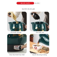 Siêu Sắc Thuốc 1815 -  4 Lít -  Bảo hành 2 năm