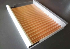 Trần nhôm sóng wave ceiling