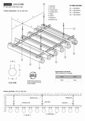 Trần nhôm Linear O-Tube