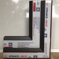 Nhôm Hệ Vát Cạnh 55