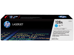 HP 128A Cyan Original LaserJet Toner Cartridge - CE321A