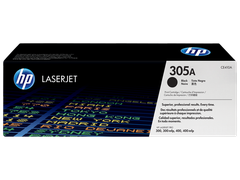HP 305A Black Original LaserJet Toner Cartridge - CE410A