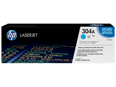 HP 304A Cyan Original LaserJet Toner Cartridge - CC531A