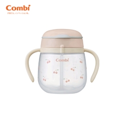 Bình nước Combi LakuMug bước 6 dung tích 240ml Cherry