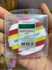 Set 2 Mút Đánh Cushion Innisfree Cover Stamping Puff