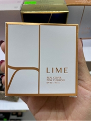 Cushion Lime Real Cover Pink - Trắng Da Dầu