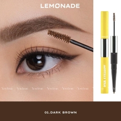 Chì kẻ mày 2 đầu Lemonade Want It Got It Dual Eyebrow 2.75g #1 DARK BROW