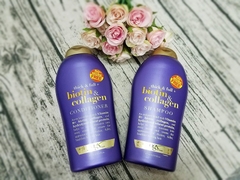 Bộ Gội Xả OGX Tím Biotin & Collagen Ngăn Rụng Tóc