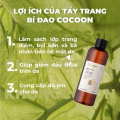Nước Tẩy Trang Bí Đao Cocoon Winter Melon Micellar Water