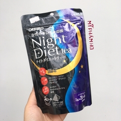 Trà Giảm Cân Night Diet Tea Orihiro 24 Gói