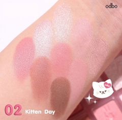 Bảng Phấn Mắt Odbo 9 Ô Sweet Munch Eyeshadow Pallete