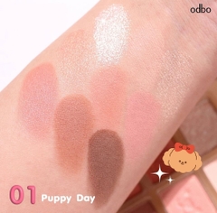 Bảng Phấn Mắt Odbo 9 Ô Sweet Munch Eyeshadow Pallete