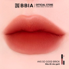 Son kem lì BBIA Last Velvet Lip Tint