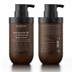 Sữa Dưỡng Thể Trắng Da DrCeutics Niacinamide 10% + Alpha-Arbutin 2% Body Lotion 200g