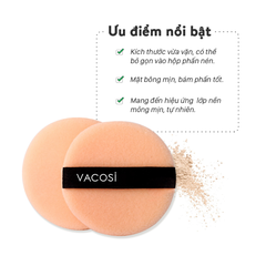 Bông Phấn Phủ Vacosi - Tách lẻ